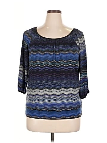 AGB 3/4 Sleeve Blouse (view 1)