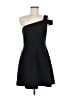 Likely Solid Black Cocktail Dress Size 8 - photo 1