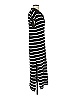 Unbranded 100% Polyester Stripes Black Casual Dress Size M - photo 4