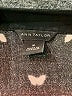 Ann Taylor Hearts Black Long Sleeve Blouse Size M - photo 6