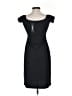 Bebe Solid Black Cocktail Dress Size 4 - photo 2