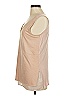 Crosby Tan Sleeveless Blouse Size M - photo 5