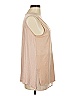 Crosby Tan Sleeveless Blouse Size M - photo 4