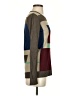 Donna Karan New York Color Block Brown Silk Pullover Sweater Size P (petite) - photo 4