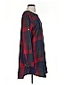 Cupshe 100% Polyester Plaid Burgundy Casual Dress Size S - photo 4