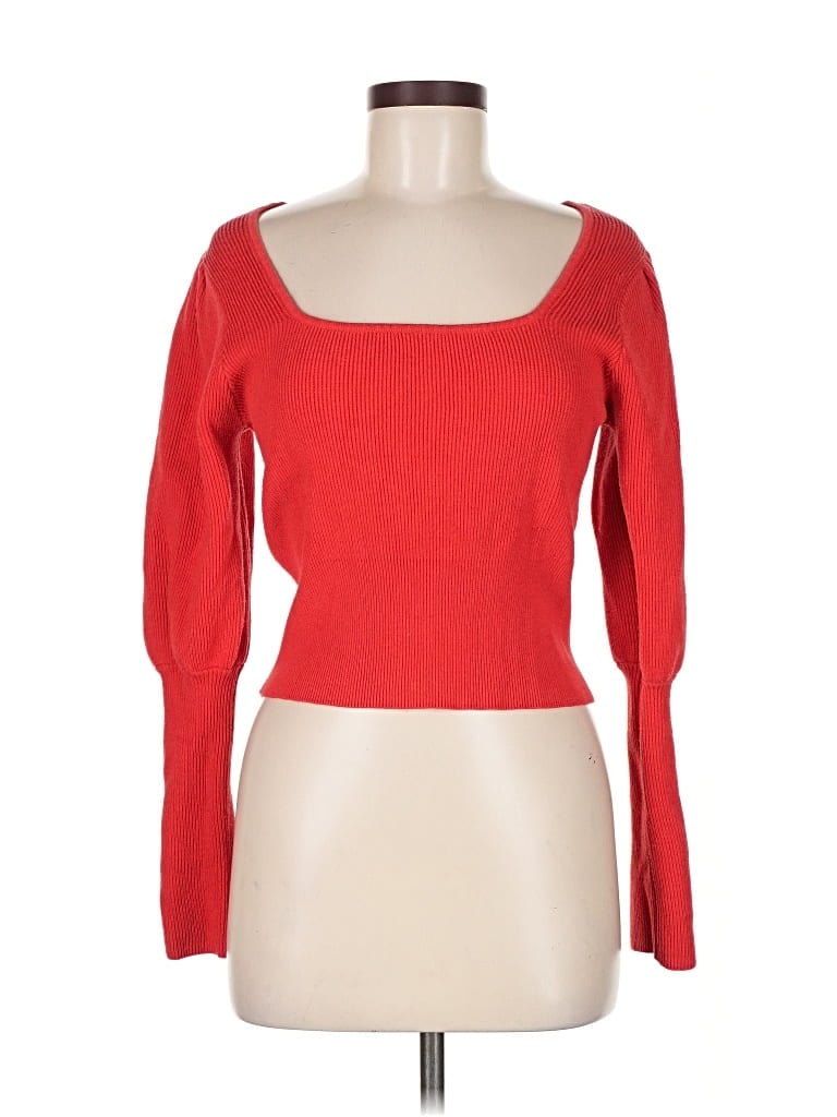 Pre-owned Astr Cardigan Sweater In Red
