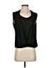 Deletta 100% Recycled Polyester Black Sleeveless Blouse Size S - photo 1
