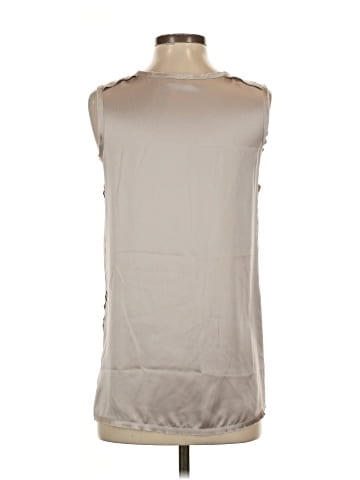 Vince. Sleeveless Silk Top (view 2)