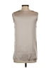 Vince. 100% Silk Silver Sleeveless Silk Top Size XXS - photo 2