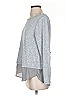 New Directions Gray Long Sleeve Top Size S - photo 5