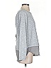 New Directions Gray Long Sleeve Top Size S - photo 4