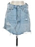 Levi's 100% Cotton Blue Denim Skirt Size 26 waist - photo 1