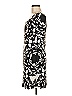 Leifnotes 100% Polyester Graphic Black Casual Dress Size 6 - photo 5