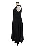 Perceptions Solid Black Casual Dress Size 18 - photo 5