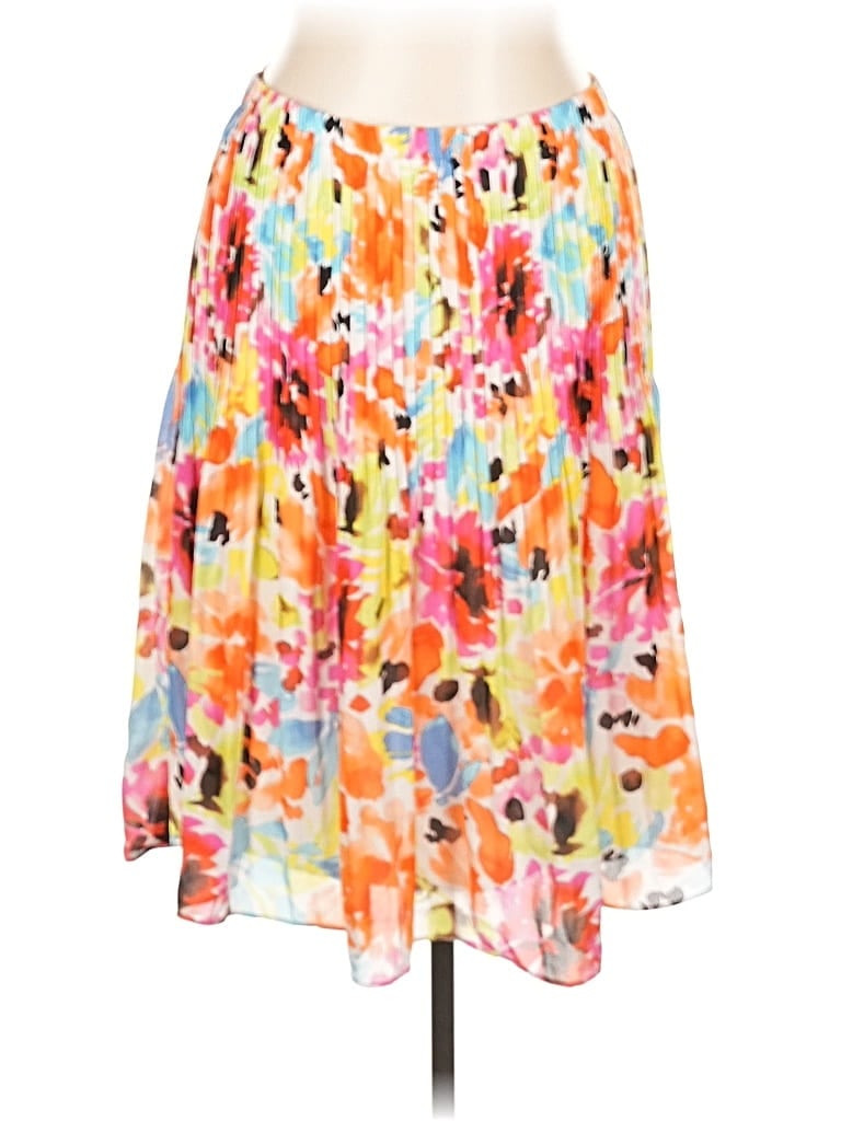 Pre-owned Ninety Casual Skirt In Orange