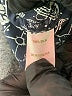 Garnet Hill 100% Silk Floral Blue Gray Long Sleeve Silk Top Size 2 - photo 8