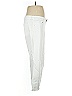 MNG Tweed White Gray Casual Pants Size XL - photo 4