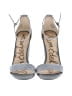 Sam Edelman Gray Silver Sandals Size 7 - photo 2