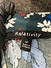 Relativity Print Blue Casual Dress Size M - photo 7