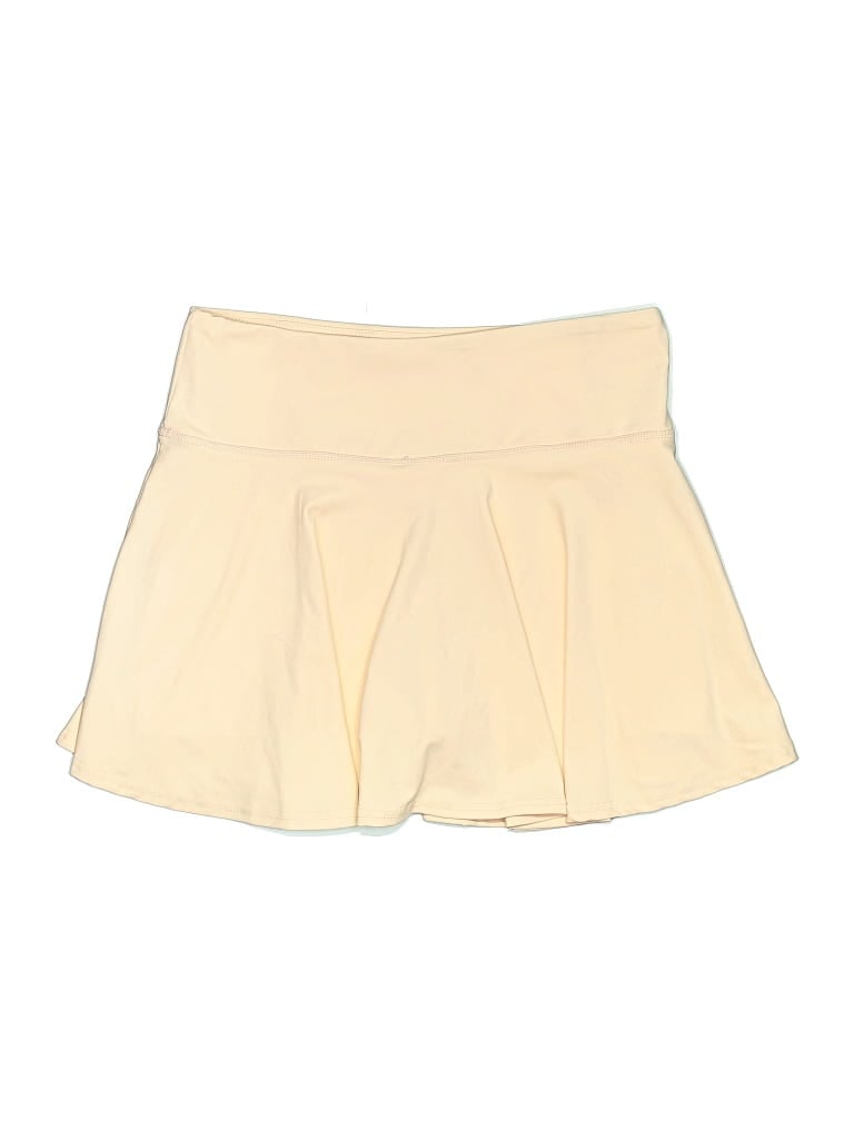 Pre-owned Real Essentials Active Skort In White