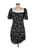 PrettyLittleThing 100% Polyester Black Casual Dress Size 6 - photo 2