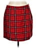 Assorted Brands Plaid Red Casual Skirt Size L - photo 2