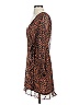Gianni Bini 100% Polyester Animal Print Brown Cocktail Dress Size XS - photo 5