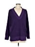 Nick & Nora Solid Purple Cardigan Size M - photo 1
