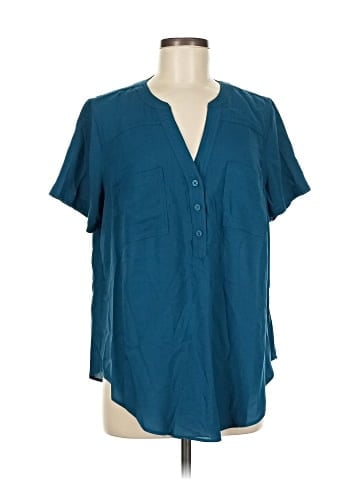 Torrid Short Sleeve Blouse (view 1)