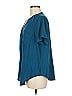 Torrid Teal Short Sleeve Blouse Size Med Plus (00) - photo 5