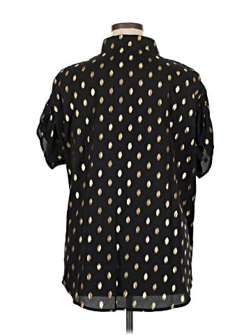 Shein Curve Short Sleeve Blouse (view 2)