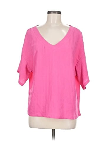 Ekouaer Short Sleeve Blouse (view 1)