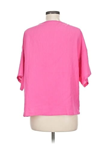 Ekouaer Short Sleeve Blouse (view 2)