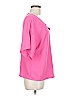 Ekouaer 100% Polyester Pink Short Sleeve Blouse Size M - photo 4