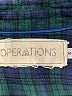 Operations 100% Cotton Plaid Green Long Sleeve Button-Down Shirt Size S - photo 7