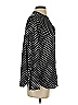 Everlane 100% Viscose Polka Dots Black Long Sleeve Blouse Size 4 - photo 4