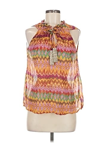Dolan Sleeveless Silk Top (view 1)
