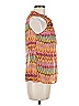 Dolan Orange Yellow Sleeveless Silk Top Size M - photo 4
