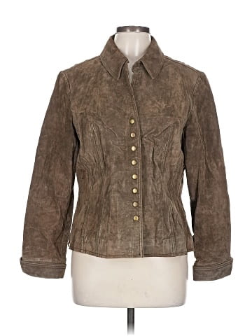 Coldwater Creek Leather Jacket (view 1)