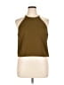 Worthington 100% Polyester Brown Sleeveless Blouse Size XL - photo 1