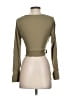 Zara Green Long Sleeve Blouse Size XS - photo 2