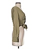 Zara Green Long Sleeve Blouse Size XS - photo 4