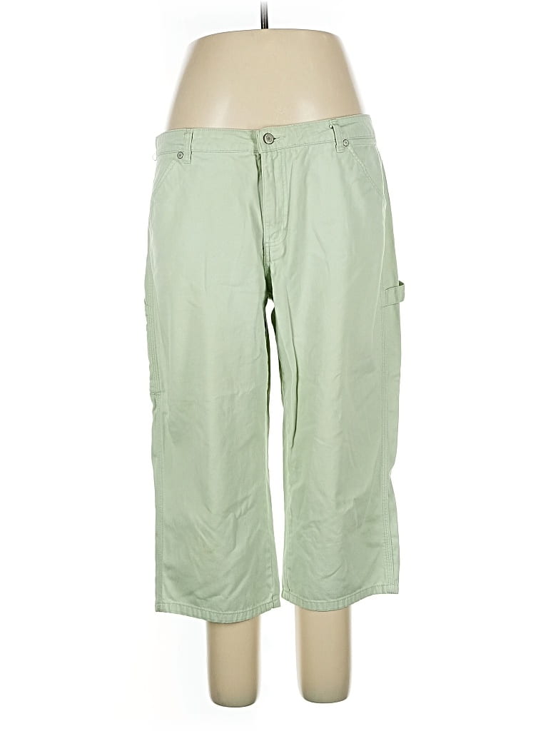 Pre-owned Faded Glory Cargo Pants In Green