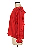 CeCe Red Long Sleeve Blouse Size M - photo 5