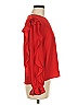 CeCe Red Long Sleeve Blouse Size M - photo 4