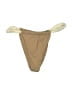 Berlook Solid Tan Swimsuit Bottoms Size S - photo 1