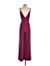 Symphony Burgundy Jumpsuit Size S - photo 2