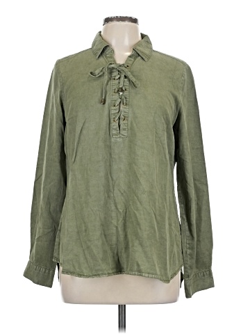 Wild Blue X Sadie Robertson Long Sleeve Blouse (view 1)
