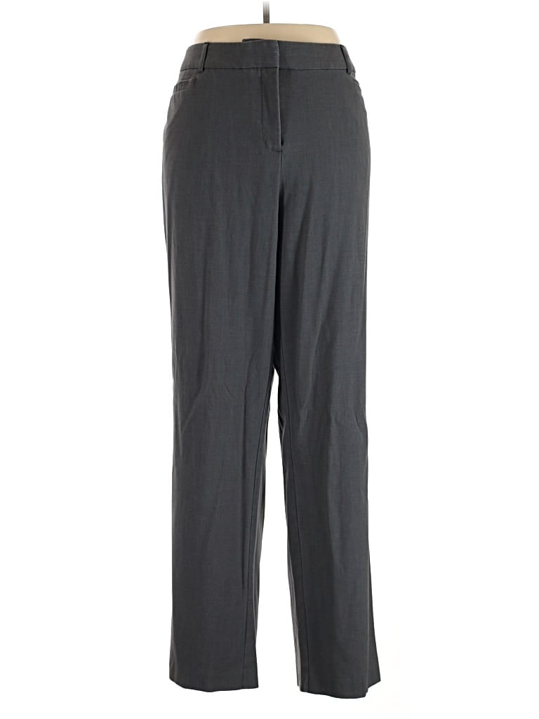 Pre-owned Avenue Dress Pants In Gray