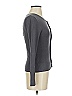 Alysi Gray Long Sleeve Top Size S - photo 4